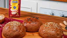 Pão de Hambúrguer Australiano