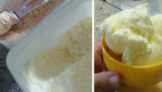 Sorvete tipo industrial