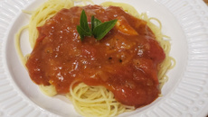 Spaghetti ao molho Pomodoro