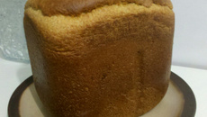 Pão caseiro na máquina de pão