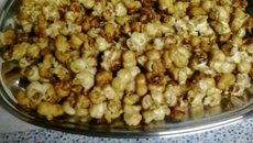 Pipoca caramelada