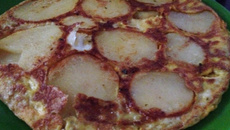 Pizza de batata divina