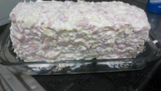 Torta fria três sabores