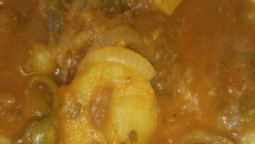 Bisteca bovina na panela de pressão da Eliza