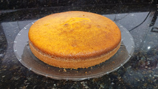 Bolo de cenoura sem glúten