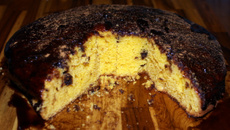 Bolo de cenoura fofo e sem óleo