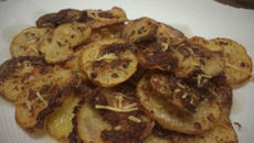 Batata assada crocante (melhor que frita)