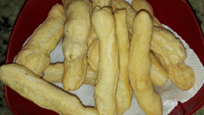 Bolinho frito de polvilho