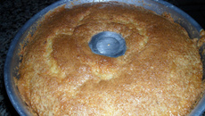 Bolo Branco Prático