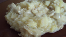 Arroz cremoso fácil