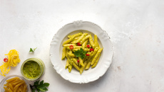 Molho pesto de pistache