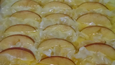 Torta alemã de maçã