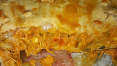 Empadão de frango  ( Massa podre )