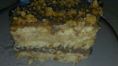 Pavê de paçoquinha e chocolate