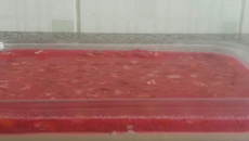 Delícia de morango simples