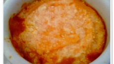 Escondidinho de abóbora e carne moída