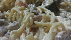 Macarronada de calabresa