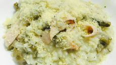 Risoto de aspargo