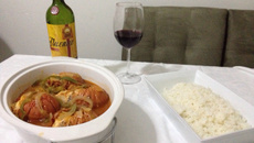 Moqueca de filé de lagosta