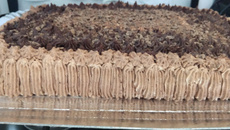 Bolo trufa de maracujá