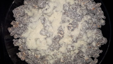 Pipoca doce de chocolate 