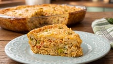 Torta salgada sem glúten e sem lactose