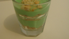 Torta de limão no copo