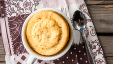 Pão de queijo de caneca
