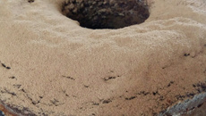 Bolo de chocolate com castanhas