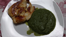 Creme de espinafre simples