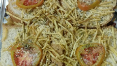 Torta de pão de forma