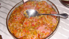 Vinagrete de lombinho canadense