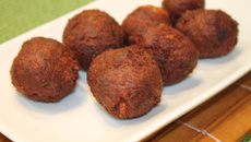 Bolinho de carne moída
