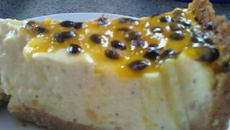 Torta de maracujá da Elia