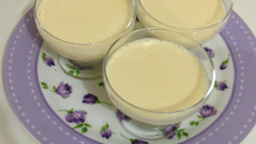 Mousse de leite em pó