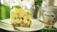 Cheesecake de panetone