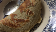 Crepioca fit de banana e aveia