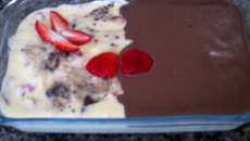 Sobremesa de morango