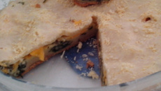 Torta de Espinafre com Queijo
