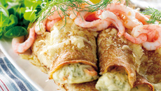 Canelones com Recheio de Camarão