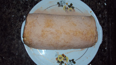 Rocambole de doce de leite