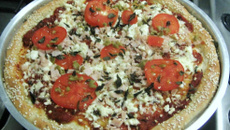 Pizza massa crocante