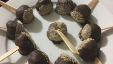 Palha italiana no palito