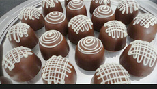 Trufas de chocolate