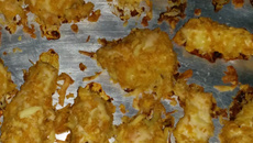 Tirinhas crocantes de frango