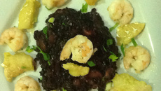 Rizzo nero al mare ( Arroz negro al mare)