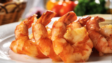 Camarão frito