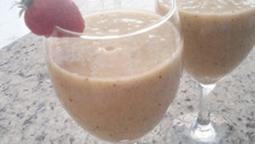 Suco funcional de manga,biomassa, coco e chia