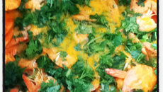 Camarão ao coco simples