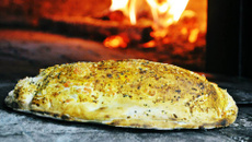 Calzone de bacalhau